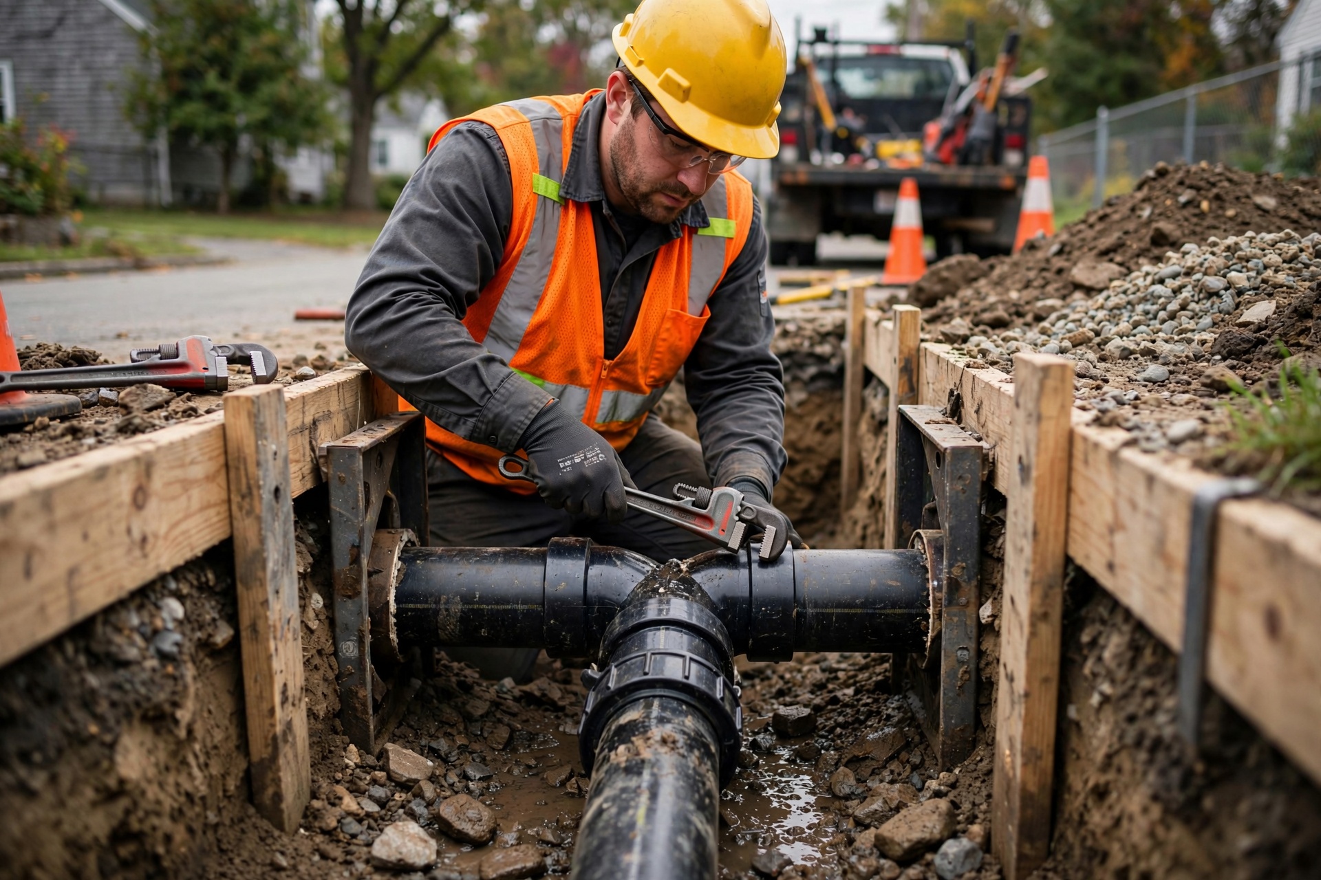 Sewer Line Repair in Groton, CT